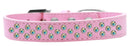 Dog, Puppy & Pet Fashion Collar, "Aurora Borealis Crystal Rimsets Sprinkles"
