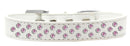 Dog, Puppy & Pet Fashion Collar, "Light Pink Crystal Sprinkles"