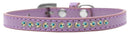 Dog, Puppy & Pet Fashion Collar, "Aurora Borealis Crystal Rimsets"