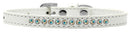Dog, Puppy & Pet Fashion Collar, "Aurora Borealis Crystal Rimsets"