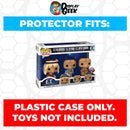 Pop Protector for 3 Pack E.T. in Disguise, Robe & Flowers Funko Pop