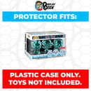 Pop Protector for 3 Pack Haunted Mansion Phineas, Ezra, Gus Chrome Funko Pop