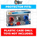 Pop Protector for 3 Pack Superman Chrome NYCC Funko Pop