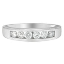 14K White Gold 3/4ct. TDW Diamond Channel Band Ring (H-I, I1-I2)