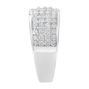 14K White Gold Round Cut Diamond Ring (1.0 Cttw, H-I Color, SI2-I1 Clarity) - Size 6-1/2