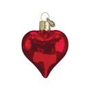Shiny Red Heart Ornament