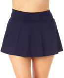Anne Cole Womens Plus Size Live in Color Rock Swimming Skirt, Size 16W