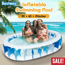 GBruno 90×60×20” Inflatable Swimming Pool