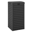 31 Gallon Large Outdoor Trash Can with Lid and Pull