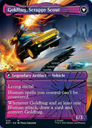 Goldbug, Humanity's Ally // Goldbug, Scrappy Scout (BOT-025) - Transformers: (shatteredglass, convertdfc) (Borderless)