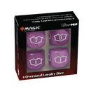 Ultra PRO: Loyalty Dice Set - 22MM Deluxe with 7-12 (Swamp)