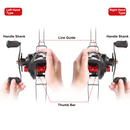 GBruno Baitcasting Fishing Reel