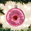 Pink Frosted Donut Ornament