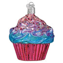 Shimmering Pink Cupcake Ornament
