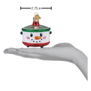 Snowman Slow Cooker Ornament
