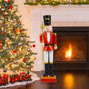 32.5 Inch Christmas Nutcracker with High Hat and Beautiful Scepter