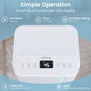 32 Pints 2000 Sq.ft Portable Dehumidifier for Home and Basement-White