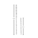 Clear Glass Icicles Set Of 24 Ornament