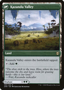Kazandu Mammoth // Kazandu Valley (ZNR-189) - Zendikar Rising