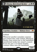 Liliana, Heretical Healer // Liliana, Defiant Necromancer (PRE-106S) - Magic Origins Promos: (originpwdfc) Foil