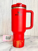 Scarlet & Gold MACRAME Tumbler Boot