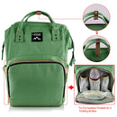 Mummy Diaper Bag Backpack Water-Resistant Large Capacity Travel Nappy Backpack Baby Nursing Handbag for Mom Dad Baby Care