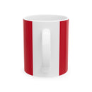Taylor Ham Pork Roll Ceramic Mug, (11oz, 15oz)