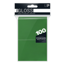 Ultra PRO: Standard 100ct Sleeves - PRO-Gloss (Green)