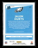 Jalen Hurts Rookie 2020 #164 Donruss Optic Red #/99