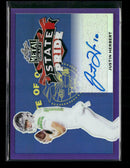 Justin Herbert 2020 #SP-JH2 Leaf Metal Draft State Pride Auto Purple #/25