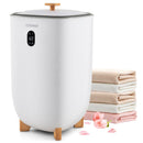 35L Large Home Towel Warmer Bucket with Auto Shut-off Function-White