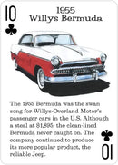 Classic American Rides Playing Cards