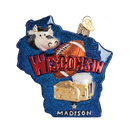 State Of Wisconsin Ornament