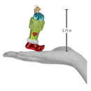 Green Mischief Stocking Ornament