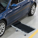 2-in-1 Mechanic Creeper and Z-Seat with 6 Swivel Casters
