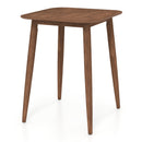 Counter Height Bar Table 36" with Solid Rubberwood Legs