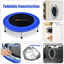 36 Inch Mini Folding Trampoline Portable Recreational Fitness Rebounder