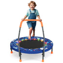 Mini Trampoline Folding Small Rebounder for Kids with Lights