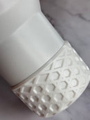 PEARL WHITE WAFFLE Tumbler Boot