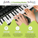 37 Keys Kids Piano Keyboard with Stool and Piano Lid