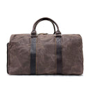 Men's One-shoulder Portable Training Dry Wet Separation Swimming Large Capacity Canvas Luggage Travel Bag