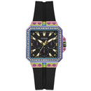 Guess Women's Libra Black Silicone