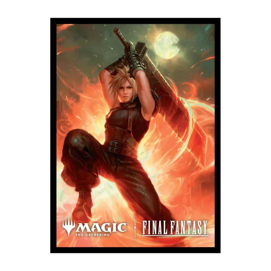 Ultra PRO Magic: The Gathering - Standard 100ct Sleeves - Final Fantasy (Cloud, Ex-SOLDIER)