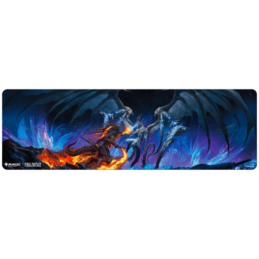 Ultra PRO Magic: The Gathering - 8ft Playmat - Final Fantasy (Bahamut and Ifrit)