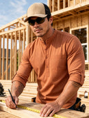 Tough Cotton Mid-Sleeve Work Shirt Rugged, Breathable & Job-Site Ready