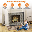 38 x 31 Inch Single Panel Fireplace Screen