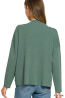 Zenana Viscose Sweater Top & Pants Set