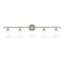 Hudson Valley Lighting 4505 Weston 5 Light 43 Wide Bathroom Vanity Light – Nicke