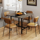 39.5" Square Conference Table with Thickened Tabletop