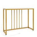 39"Modern Console Table with Built-in Charging Station